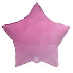 Gradient Pink Foil Star 18" (45cm).)