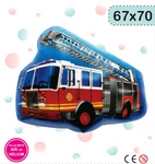 Fire Department Foil Balloon (67cm*70cm)