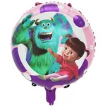Foil balloon Monsters and Company 18" (45cm.)