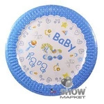 Baby Boy Paper Plates (10 pcs.)