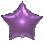 Lilac Foil Star 18" (45cm.)