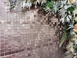 Sequin Panels Brown Matte (30cm*30cm)