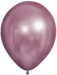 Balloons 12" Chrome, Pink (50 pcs./package.)