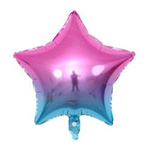 Rainbow Purple Foil Star 18" (45cm).)