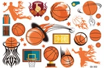 Tattoos for Kids Goal Basketball (1 pc)