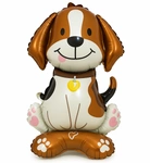 Foil balloon in the shape of a dog 61"40 cm