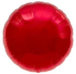 Foil Balloon Red 18" (45cm.)