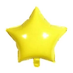 Pastel Yellow Foil Star 18" (45cm).)