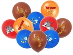 Tom & Jerry printed rubber balloons (12 pcs.)