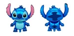 Stitch Foil Balloon - 58x63 cm