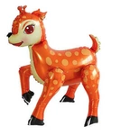 3D Deer Standing Foil Balloon (60cm)