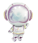 Foil balloon astronaut 61x81 cm