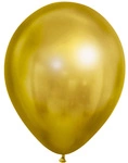 Balloons 5" Chrome, Gold (100 pcs./package.)