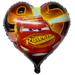 Cars 18" (45cm) foil balloon.)