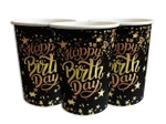 Happy Birthday Paper Cups (10 pcs.)