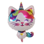 Unicorn Cat Foil Balloon (51cm*84cm)