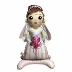 Standing Bride Foil Balloon (60cm)