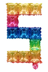 POP IT 5 Rainbow Foil Dipstick (40cm) 