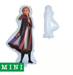 Mini Frozen Foil Balloon, Anna