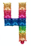 POP IT 4 Rainbow Foil Dipstick (40cm) 