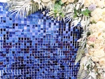 Sequin Panels Navy Blue £M (30cm*30cm)