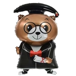 Wise Teddy Bear Foil Balloon (48cm*94cm)