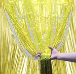 Holo Gold Decorative Curtain 100x200cm