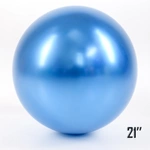 Giant 21" CHROME Balloon, Blue (1 pc.)