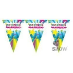 Paper Triangle Garland Happy Birthday