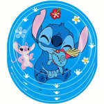 Lilo & Stitch paper plates - 10 pcs. | Stitch and Angel theme