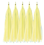 Ivory, Tassel balloon tail (5pcs)