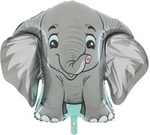 Foil Elephant Balloon, Grabo 24-32 inches