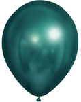Balloons 12" Chrome, Peacock Blue (50 pcs./package.)