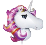 Unicorn Purple Foil Balloon (93cm*114cm)