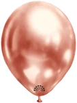 Balloons 12 inch, Brilliance, Pink Gold 50 pcs