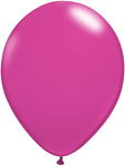Balloons 12" (30 cm), Dark Raspberry (100 pcs./package.)
