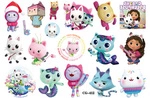 Tattoos for Children Gabi Cat House (1 pc)