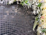 Sequin Panels Black Matte (30cm*30cm)