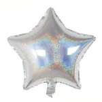 Silver Foil Star 18" (45cm.)