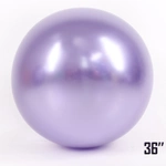 Giant 36" CHROME Balloon, Lilac (1 pc.)