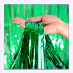 Green Decorative Curtain 100x200cm (1-pack.)
