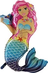 Mermaid Foil Balloon, Grabo