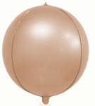 4D Rose Gold Matte 18" (45cm) Foil Balloon.)