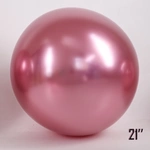 Giant 21" CHROME Balloon, Pink (1 pc.)