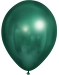 Balloons 12" Chrome, Green (50 pcs./package.)