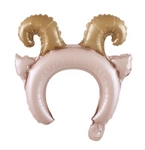 Foil Balloon Headband Lamb 