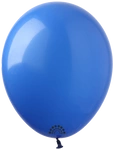 Premium SHOW Rubber Balloons 5 Inch, Blue (055)