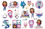 Tattoos for Children Gabi Cat House (1 pc)