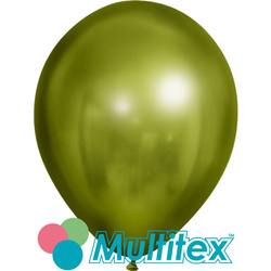 5" Balloons Chrome, Apple Green (100 pcs./pack.)