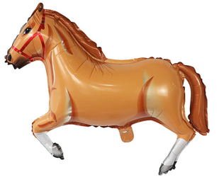 Foil Balloon "Brown Horse" (75cm*103cm)